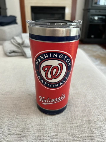 Washington Nationals Travel Mug Cup Tervis 20 ounces Stainless Steel Insulated Cover