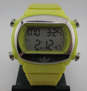 Adidas Oddity Candy Yellow Digital Watch - ADH6043 - New Battery - Picture 1 of 9