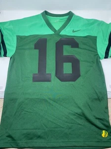 Nike Football Jersey Mens 3XL Green DriFit Loose Fit V Neck Short Sleeves NWT - Picture 1 of 9