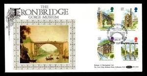Arqueología Industrial 1989, Benham FDC, IRONBRIDGE cancelación especial - Imagen 1 de 2