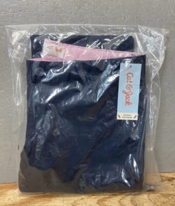 Cat & Jack NWT Girls Straight Fit School Uniform Pants, Navy Blue, Size 12 Plus - Picture 1 of 9