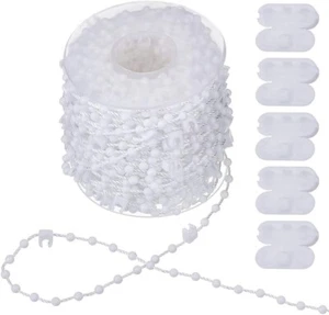 Cadena inferior ciega vertical de 20 m con 5 conectores de cable para listones de 3,5" - Imagen 1 de 5