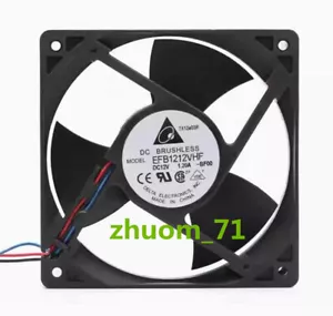 1PC Delta EFB1212VHF 12V 1.20A 12032 12cm Violent wind cooling fan - Picture 1 of 1
