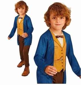 Niño Oficial NEWT SCAMANDER Animales Fantásticos Niños Vestido Elegante Disfraz Conjunto - Imagen 1 de 3