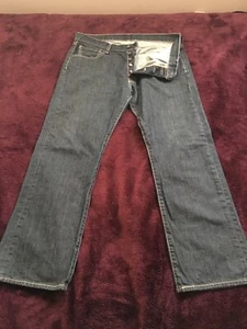 Mens Levis 501 W34 x L30 Button Fly Jeans - Bild 1 von 10