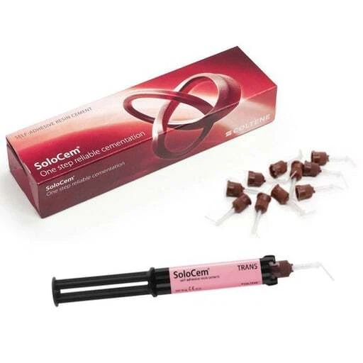 Coltene Whaledent 60019840 SoloCem Resin Dental Cement Translucent 5mL