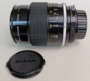 Nikon Nikkor Macro 105 mm f/4 lente de enfoque manual, súper limpio - Imagen 1 de 5