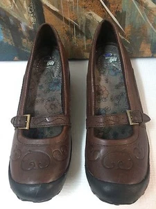 Dr Scholls Womens Brown Shoes with massaging GEL Insole lining 8.5 M - Picture 1 of 11