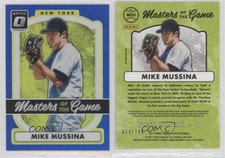 2017 Panini Donruss Optic Masters of the Game Blue /149 Mike Mussina #MG5 HOF