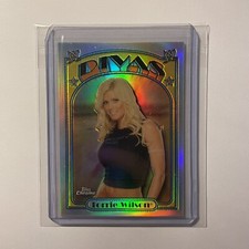 Torrie Wilson 2007 Topps WWE Heritage Chrome Refractor #60, Diva Legend! 🔥😍