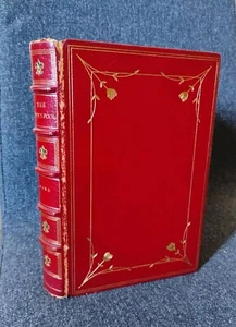 Limited 1 Of 1,000 1901 THE DEVIL'S POOL by George Sand Leather Gilded Vellum - Picture 1 of 15