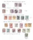 Sierra Leone stamps 1861 Collection of 28 CLASSIC stamps  CAT VALUE $500