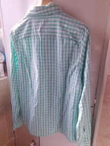 X2 Hollister Men's Cotton Large Check Shirt Long Sleeves - Size L - Picture 1 of 7