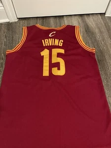 Adidas Kyrie Iriving CAVS JERSEY (ERROR #15) SUPER RARE Men Size L 50 - Picture 1 of 9