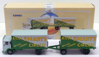 Corgi 1/43 Scale 97891 - AEC Mercury Truck & Trailer - Billy Smart's Circus - Image 1 of 4