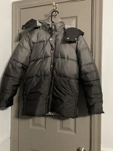 Gap Boy’s Puffer Coat Jacket Hooded Preowned Size XL - Picture 1 of 15