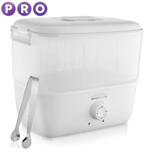OPEN BOX - Hot Facial Towel Steamer and Warmer for Salon, Barber or Spa - White