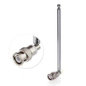 Radio Scanner BNC Male Telescopic Antenna Q9 for Portable Radio Scanner Remote - Picture 1 of 6