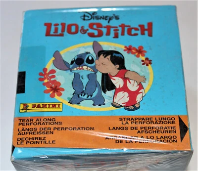 Panini Stickers LILO & STITCH 2002 RARE BOX DISPLAY 50 Packets Bags Sobres - Image 1 of 4