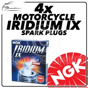 4x NGK Iridium IX Spark Plugs for KAWASAKI 1200cc ZX1200 Ninja ZX-12R 02-07 3521 - Picture 1 of 1