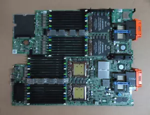 Dell PowerEdge M910 System Board Motherboard 4x LGA1567 32-DIMM - P6K1J - Picture 1 of 4
