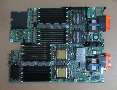 Dell PowerEdge M910 System Board Motherboard 4x LGA1567 32-DIMM - P6K1J - Image 1 of 4