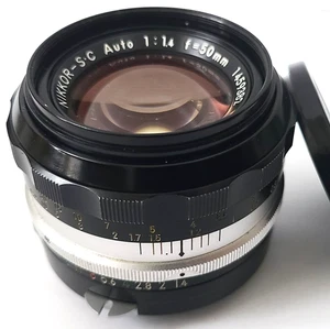 Nikon NIKKOR-S･C Auto 50mm F/1.4 Non-Ai Lens No. 1459382 VG - Picture 1 of 7