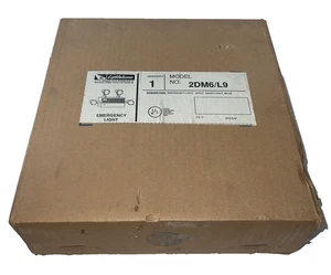 LIGHTALARMS 2DM6/L9 EMERGENCY LIGHT 120/277V 60HZ - Picture 1 of 2