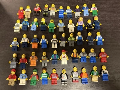 LEGO Minifigures Lot Of 50 City People - Image 1 of 4