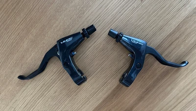 Juego de palancas de freno de carretera barra plana SHIMANO Sora BL-R3000 negro 22,2 abrazadera Foto 1 de 4