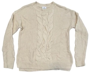 St. John’s Bay Sweater Top Womens Size Large L Beige Tan - Picture 1 of 5