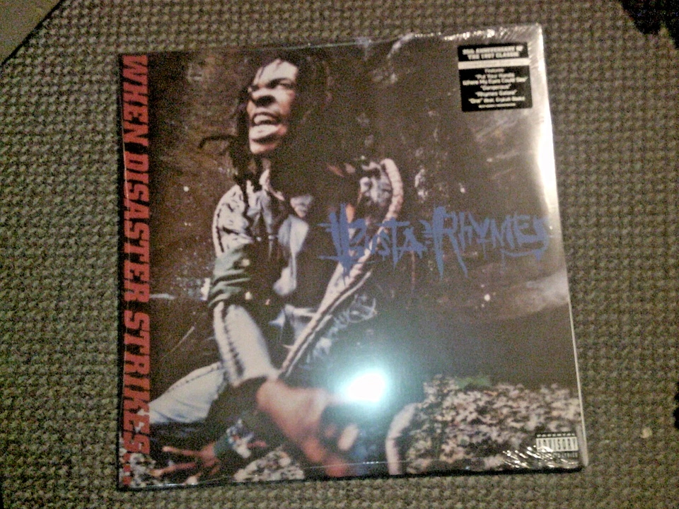 Busta Rhymes - When Disaster Strikes... 25th ANN.  SILVER VINYL 2LPs NEU (2023) - Bild 1 von 1