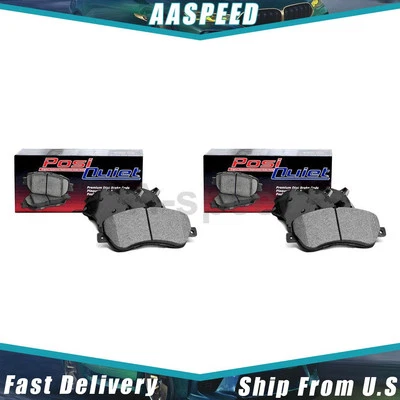 Pastillas de freno delanteras traseras para Mercedes-Benz C220 1995 1994 Posi silenciosas Foto 1 de 4