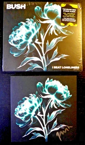 BUSH HANDSIGNIERTE I BEAT LONELINESS GAVIN SIGNED ART CARD & NEW SEALED CD 2025 - Bild 1 von 2