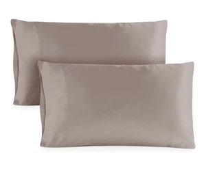 2 Pack Cooling Bamboo Breathable Pillow Cases 20x30 Silky Soft for Hair & Skin - Picture 1 of 5