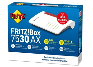 AVM FRITZ! Box 7530 AX Router Sieć domowa - Centrala siatkowa - WLAN / WiFi 300Mb/s - Zdjęcie 1 z 2