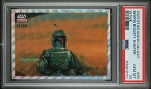2023 Topps Chrome Star Wars Galaxy #88 BESPIN BOUNTY HUNTER Wave /99 PSA 10-GEM - Picture 1 of 5