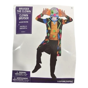Nuevo con etiquetas Disfraz de Bruiser el Payaso Niño Terror Circo Carnaval Halloween Pequeño 4-6 - Imagen 1 de 4