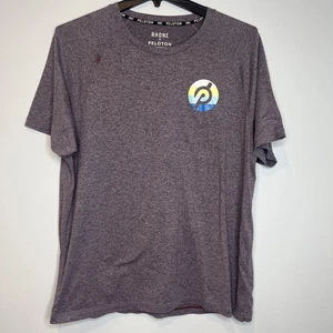 Rhone x Peloton T-Shirt Herren Xxl Grau Kurzarm Athletic Workout Tee Gym - Bild 1 von 9