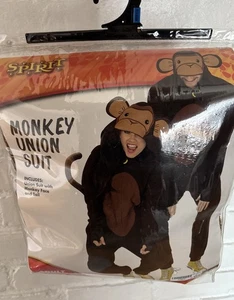 Adult Monkey Union Suit Spirit Halloween Large - Picture 1 of 4