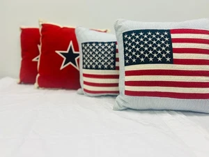 Tommy Hilfiger Juego de 4 Almohadas 17x17 - Imagen 1 de 5