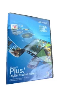 Pack d'amélioration Microsoft Plus Digital Media Edition Windows XP + clé de produit - Photo 1/3