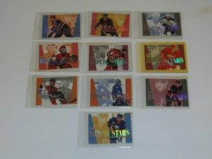 95-96 Fleer Ultra Hockey Rising Stars COMPLETE Set of Cards 1 - 10 - Picture 1 of 16