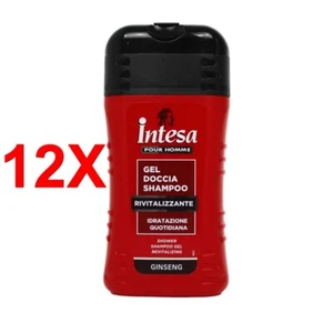 12 X Intesa Pour Homme Revitalisierendes Shampoo Duschgel Ginseng 250 Ml - Bild 1 von 1