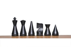 PIEZAS DE AJEDREZ DE MEDIADOS DE SIGLO PONI RUSO DE 3,1" - STAUNTON MINIMALIS... - Imagen 1 de 5