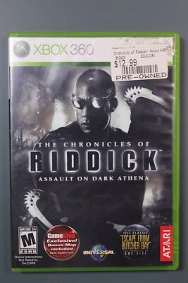 Chronicles of Riddick: Assault on Dark Athena | Xbox 360 | CIB Complete - Image 1 of 3