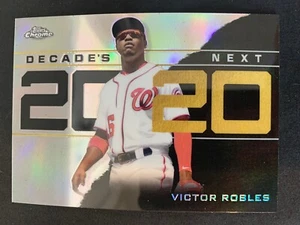 2020 Topps Chrom Update Decade's Next #DNC-17 Victor Robles Nationals - Bild 1 von 1