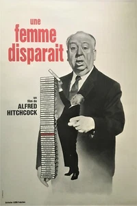 Original Alfred Hitchcock French Movie Poster, The Woman Vanishes - Foto 1 di 1