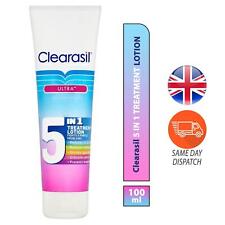 Clearasil Ultra 5-in-1 Treatment Lotion Shrinks Spot Size 5Pimple Problems 100ml