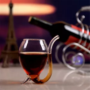 Glass Red Wine Coffee Milk Mug Heat Resistant Drinkware Mug Transparent Tea Cup - Picture 1 of 12